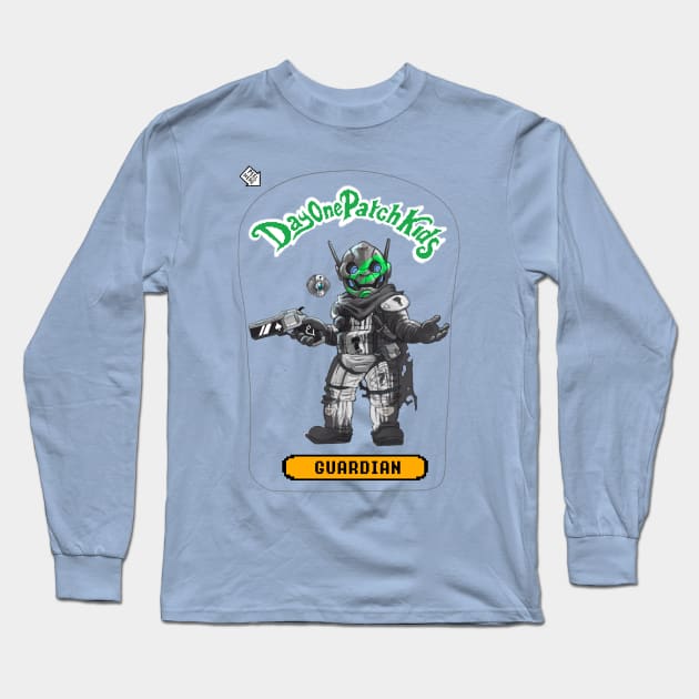 Day One Patch Kids 009a ( Guardian ) Long Sleeve T-Shirt by RottenTanuki